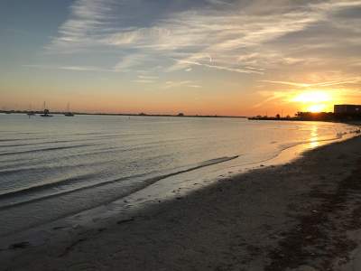 Sunset in Gulfport, Florida